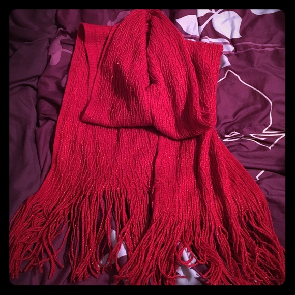 Red scarf
