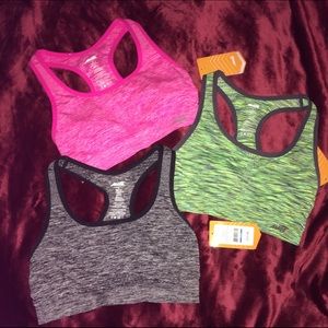 3 NWT Avia Sports Bras