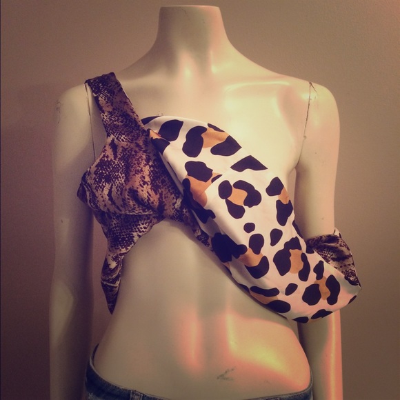 Silk reversible blouse tank
