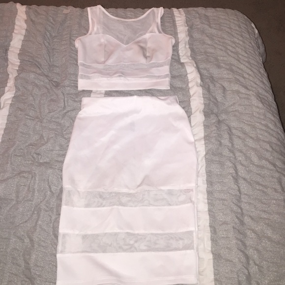 ALL WHITE Two piece
