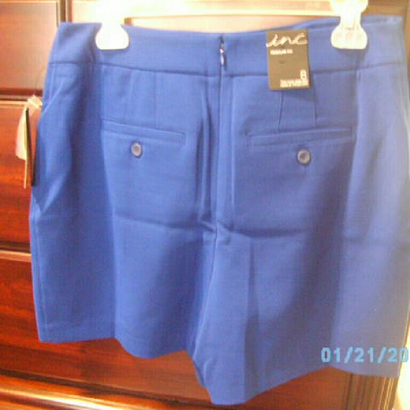 Size 8 royal blue skorts