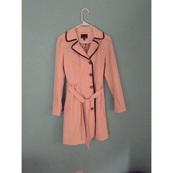 Cream Cynthia Rowley Trench Coat