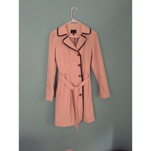 Cream Cynthia Rowley Trench Coat