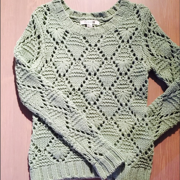 green Sweater