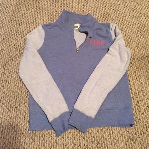 1/4 zip VS Pink Hoodie