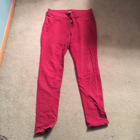 Red Jeggings