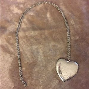 Large locket necklace