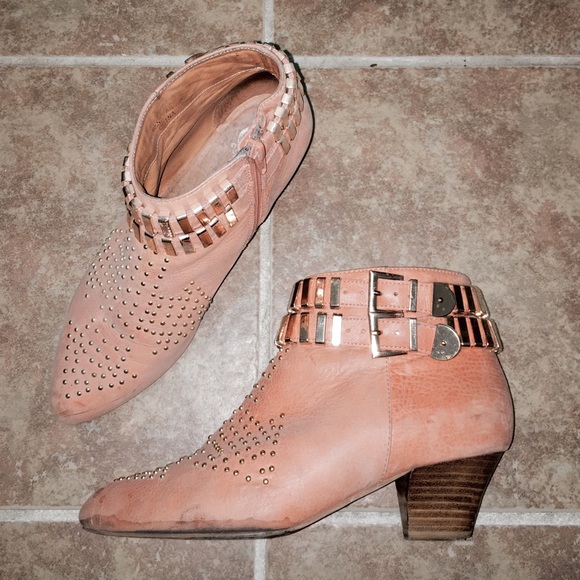 Jeffrey Campbell studded booties