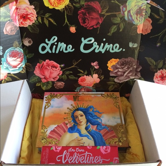 Lime Crime: Venus Palette,Velvetine Cement. Bundle