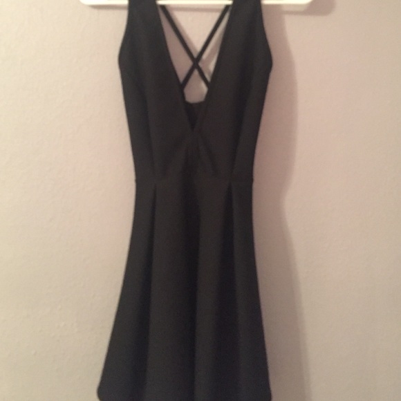 Formal little black dress