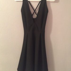 Formal little black dress