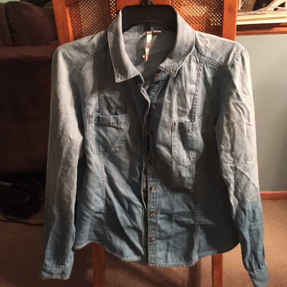 Chambray Long Sleeve Shirt