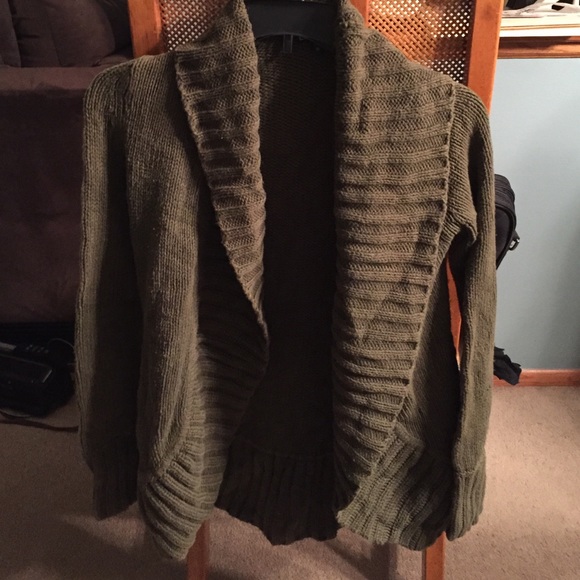 Olive Knit Sweater