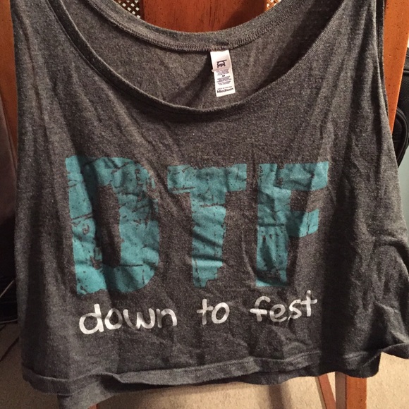 DTF Down To Fest Tank