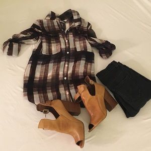 BB Dakota Norton plaid shirt