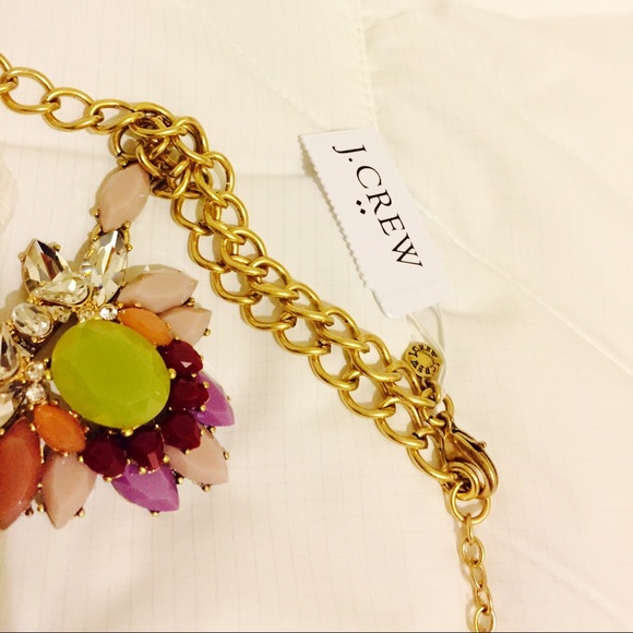 J Crew Multicolor Floral Necklace - Picture 4 of 4