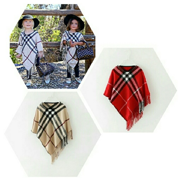 Girls Poncho