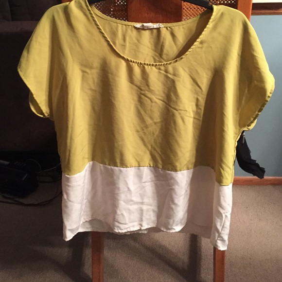 Forever21 color block shirt