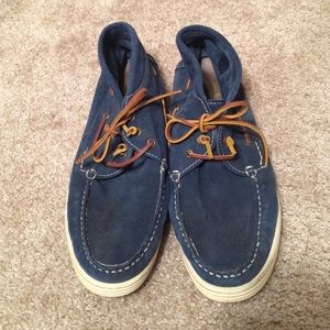 Men's Navy Blue Moccasin