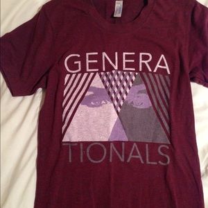 Band Generationals t-shirt
