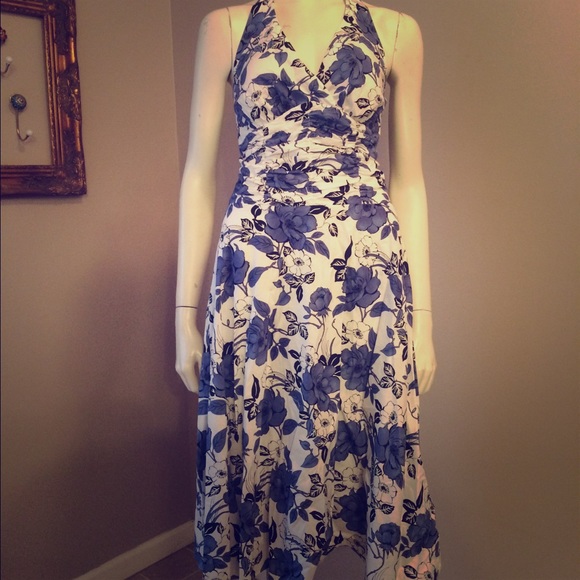 Vintage style Halter dress