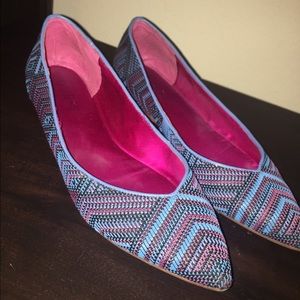 GUESS multicolored flats