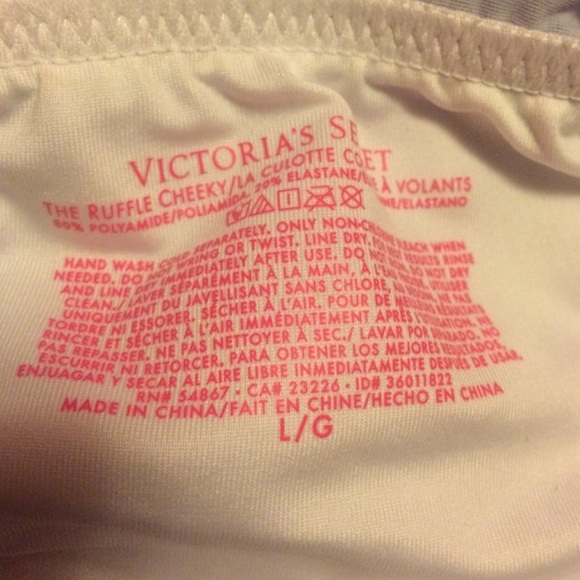 Victoria Secret Ruffle Cheeky Bikini - Picture 3 of 4