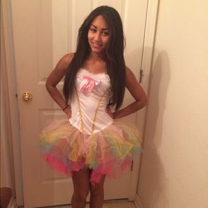 Fantasy unicorn EDM Halloween costume cute sexy