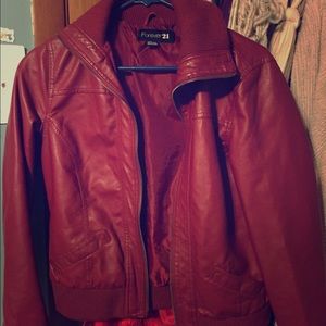 Leather jacket