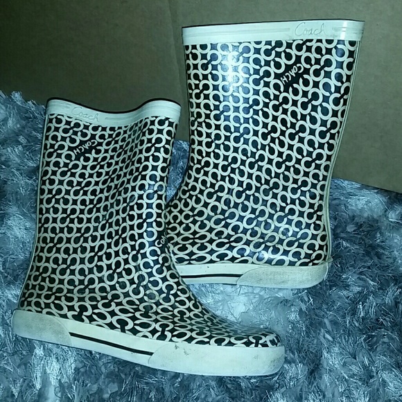 Coach Ursula Rain Boots