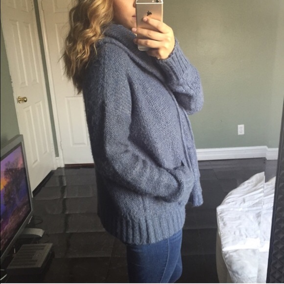 Blue knit sweater - Picture 4 of 4