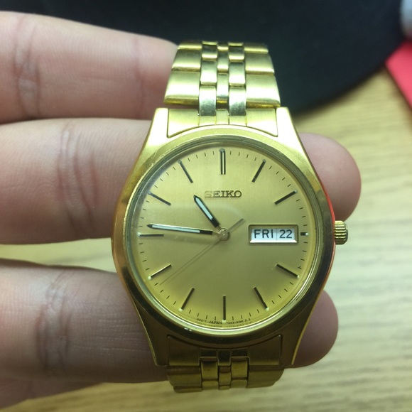 gold watch