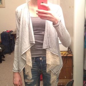 Grey cardigan! Never worn!