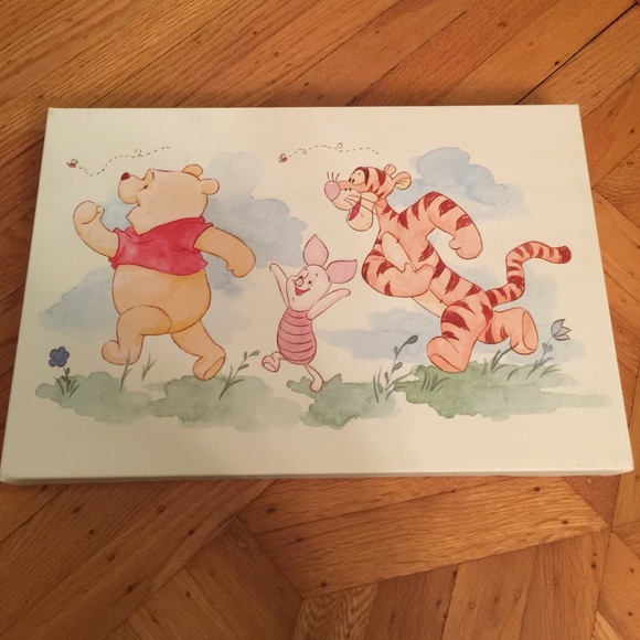 Pooh bear and Friends Wall Decor