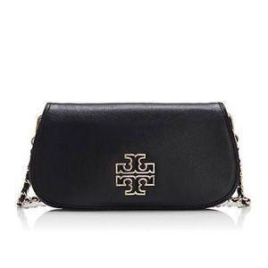 New Tory Burch Genuine Leather Clutch