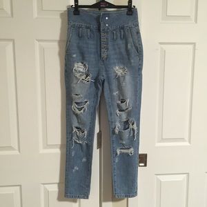 BDG high waisted ripped jeans