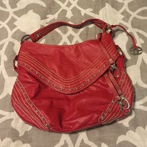 Red by Marc Ecko over the shoulder purse