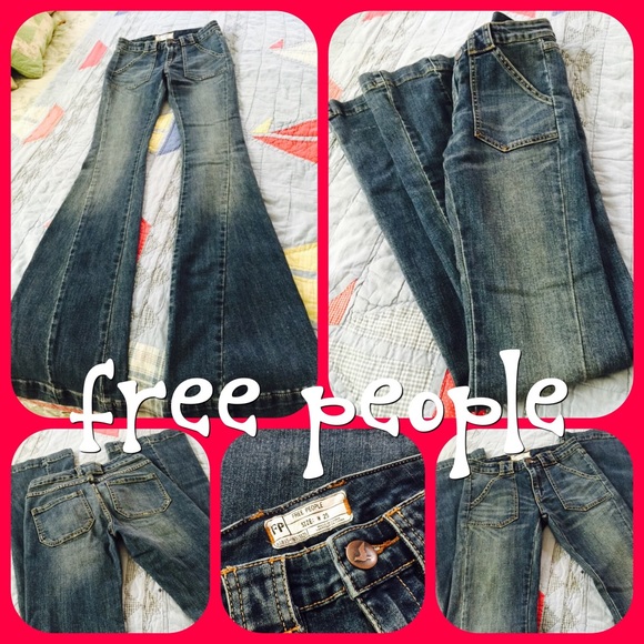 Free People Flare Leg Jeans