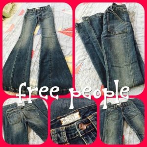 Free People Flare Leg Jeans