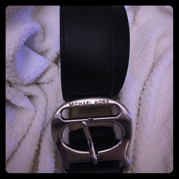 Black Michael Kors belt