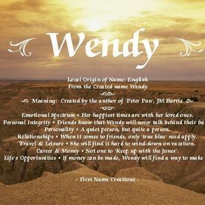 Meet your Posher, Wendy