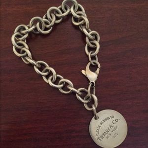 Authentic Return to Tiffany round bracelet