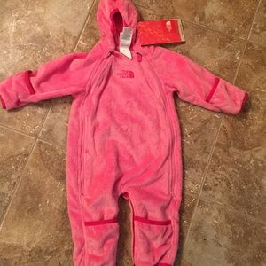 NEW with tags North Face one piece for girls