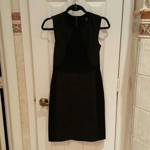 This Is A Black Dress Casual With Dark Grey - image 1