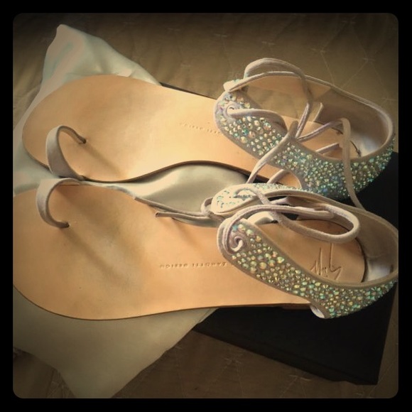 Giuseppe jeweled sandals
