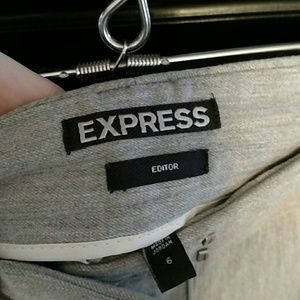 Express Editor light grey crops. Size 6.