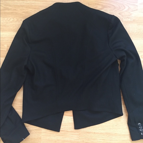Helmut Lang cropped sonar wool jacket, Sz M - Picture 4 of 4