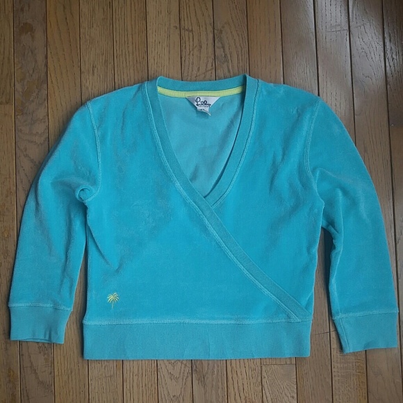 Lilly Pulitzer Terry Cloth Top