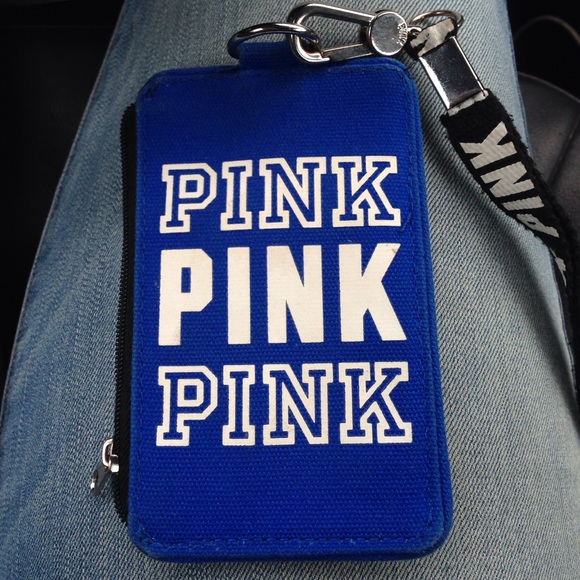 Blue PINK lanyard limited edition PRICE FIRM