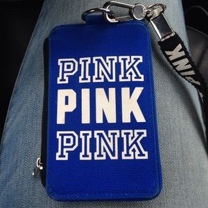 Blue PINK lanyard limited edition PRICE FIRM